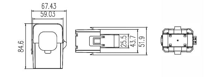 400A/0.333V KCT Split Core Current transformer