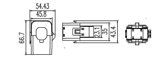 200A/0.333V KCT Split Core Current transformer