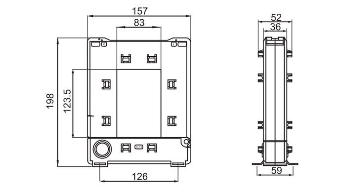 1600A/0.333V HK Split Core Current transformer